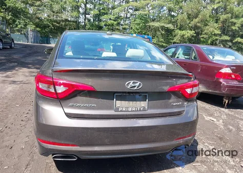 2017 Hyundai Sonata Sport из США, поврежденный, VIN 5NPE34AF5HH479778